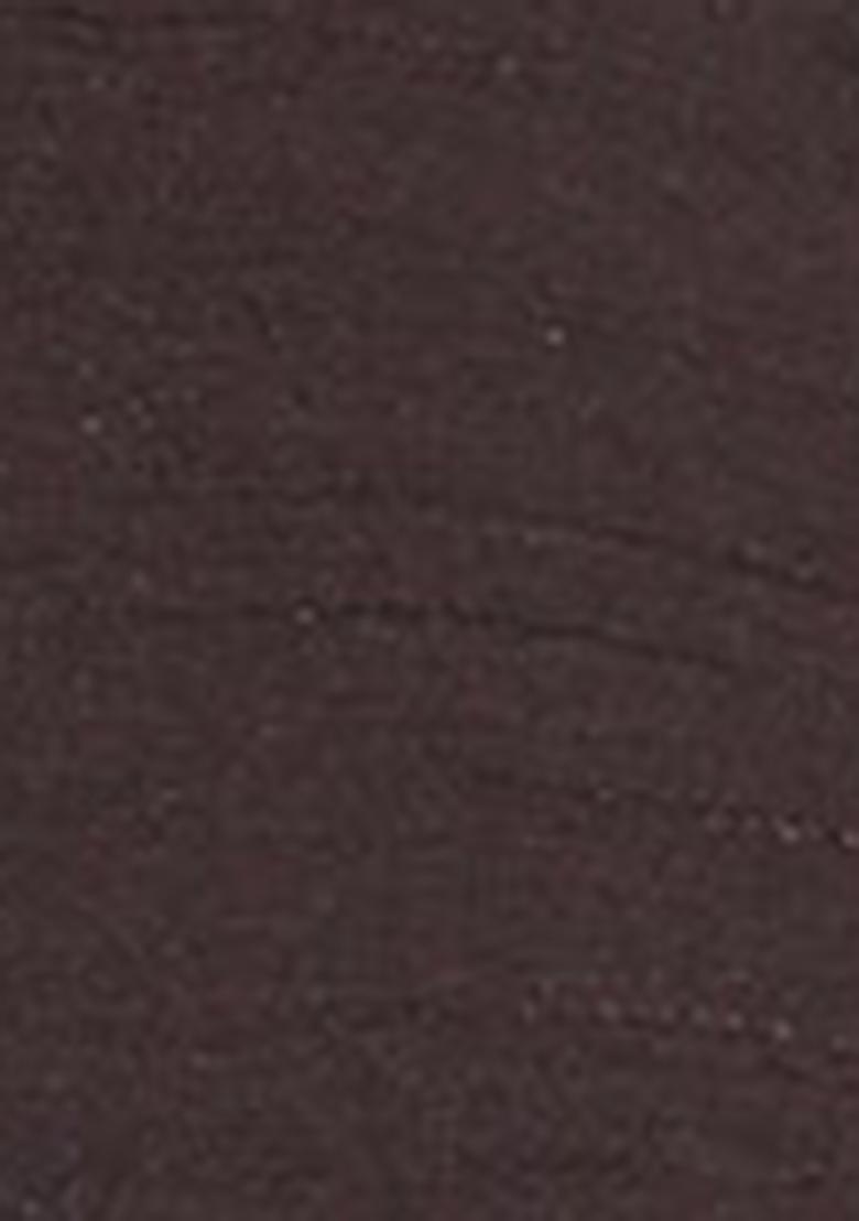 Brown Solid Silk Kurta Set For Men